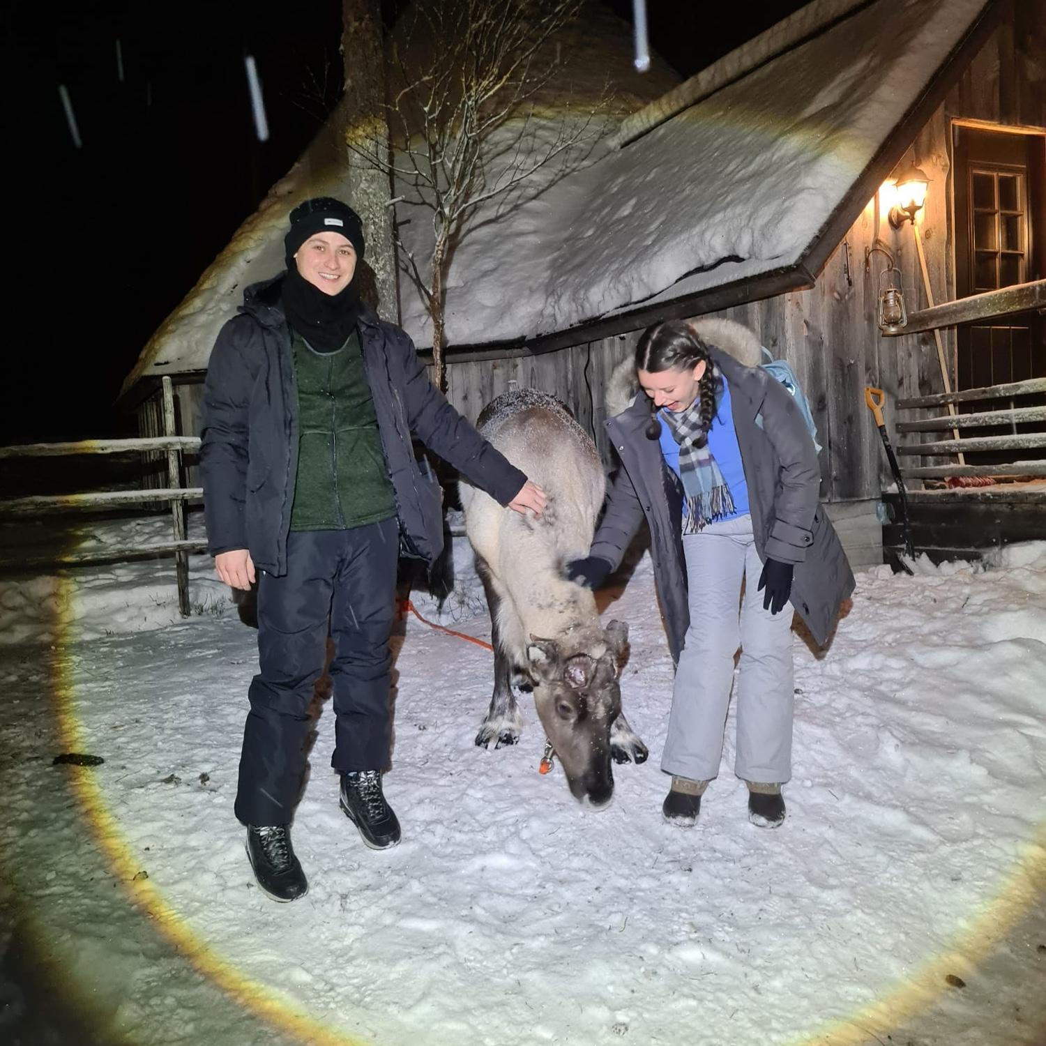 Cute outfits courtesy of the 0F (-17C) temperature