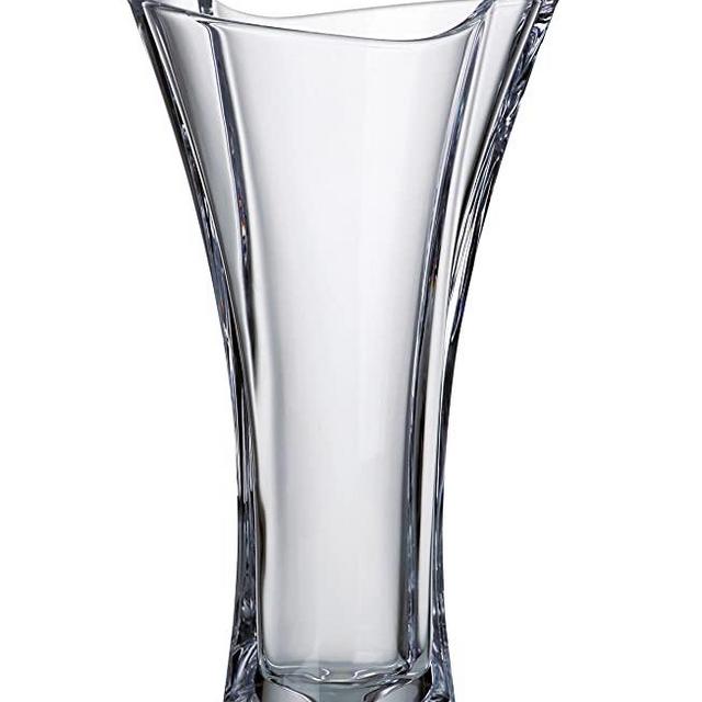 Barski - European Glass -Crystalline - Vase - 12" Height - Made in Europe