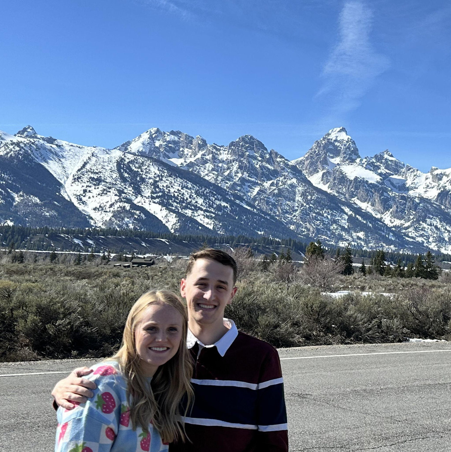 Taken at the base of the Teton Mountains.