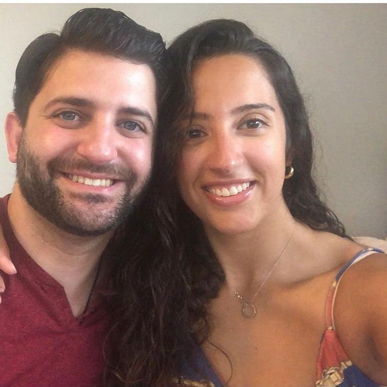 Snapped our first selfie together!
