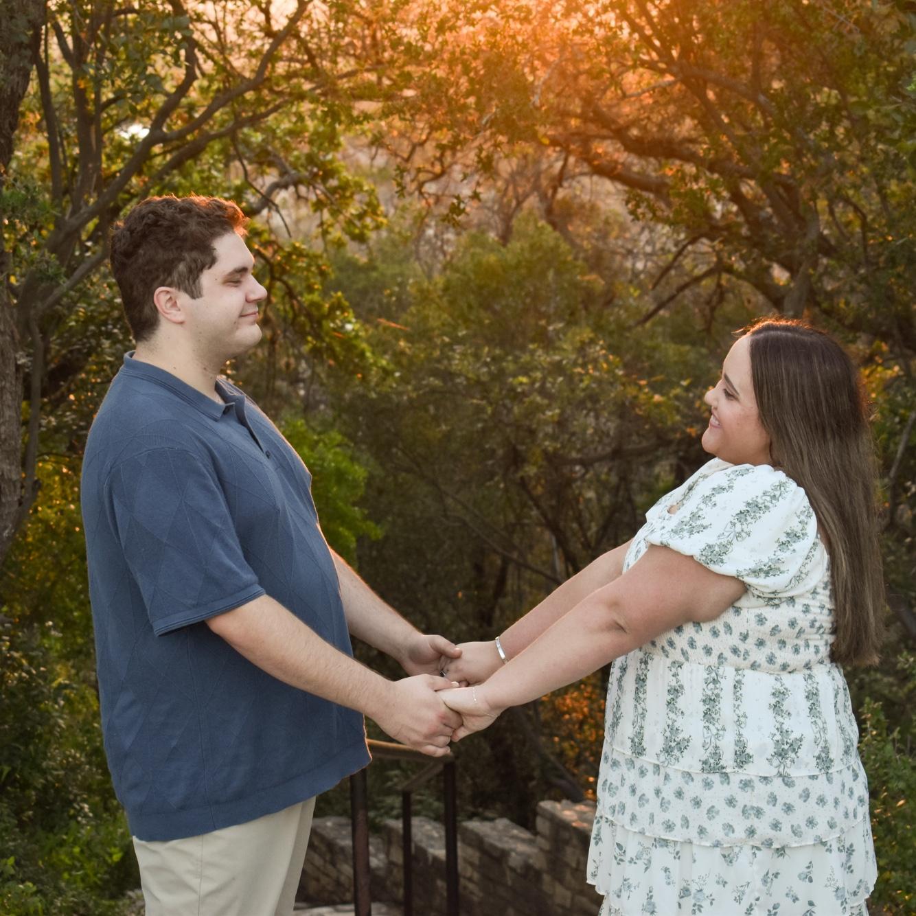 Photo following Jaxon’s proposal!
