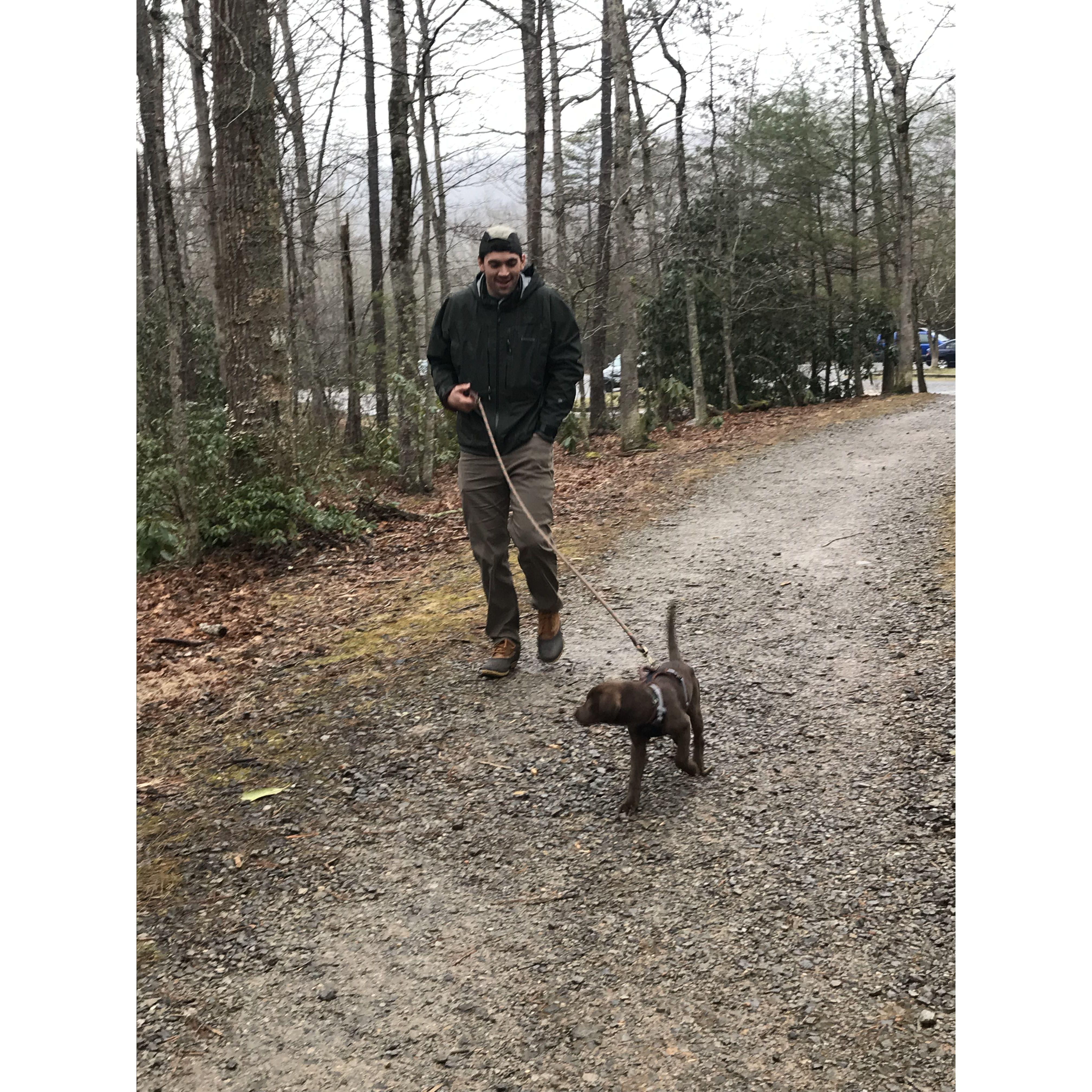 First trip to Blacksburg together