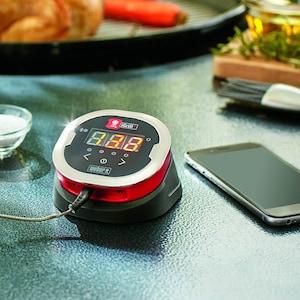 Weber 7203 iGrill 2 Wireless Bluetooth Grill Thermometer With 2 Pro-Meat Probes