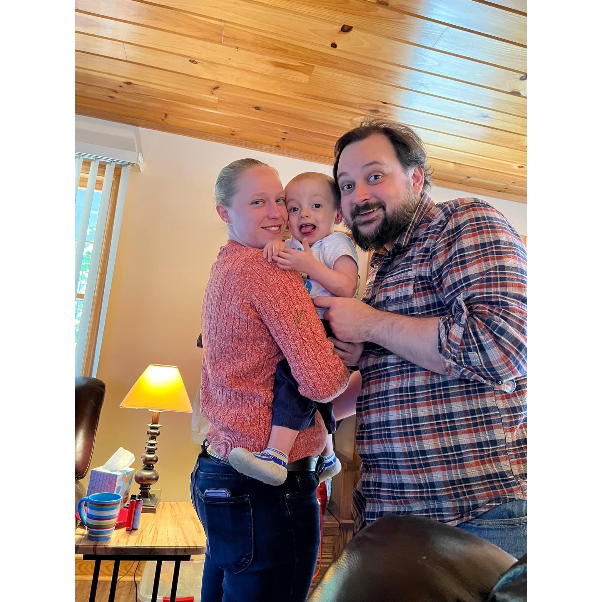 Morgan, Alex's nephew, and Alex