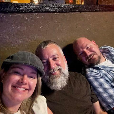 Concert fun with Kevin and Dee