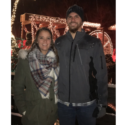 Jacob really wanted to take me to Clifton Mill over in Ohio, so we decided to have a date night with his sister, Janelle, and brother-in-law, Scott.