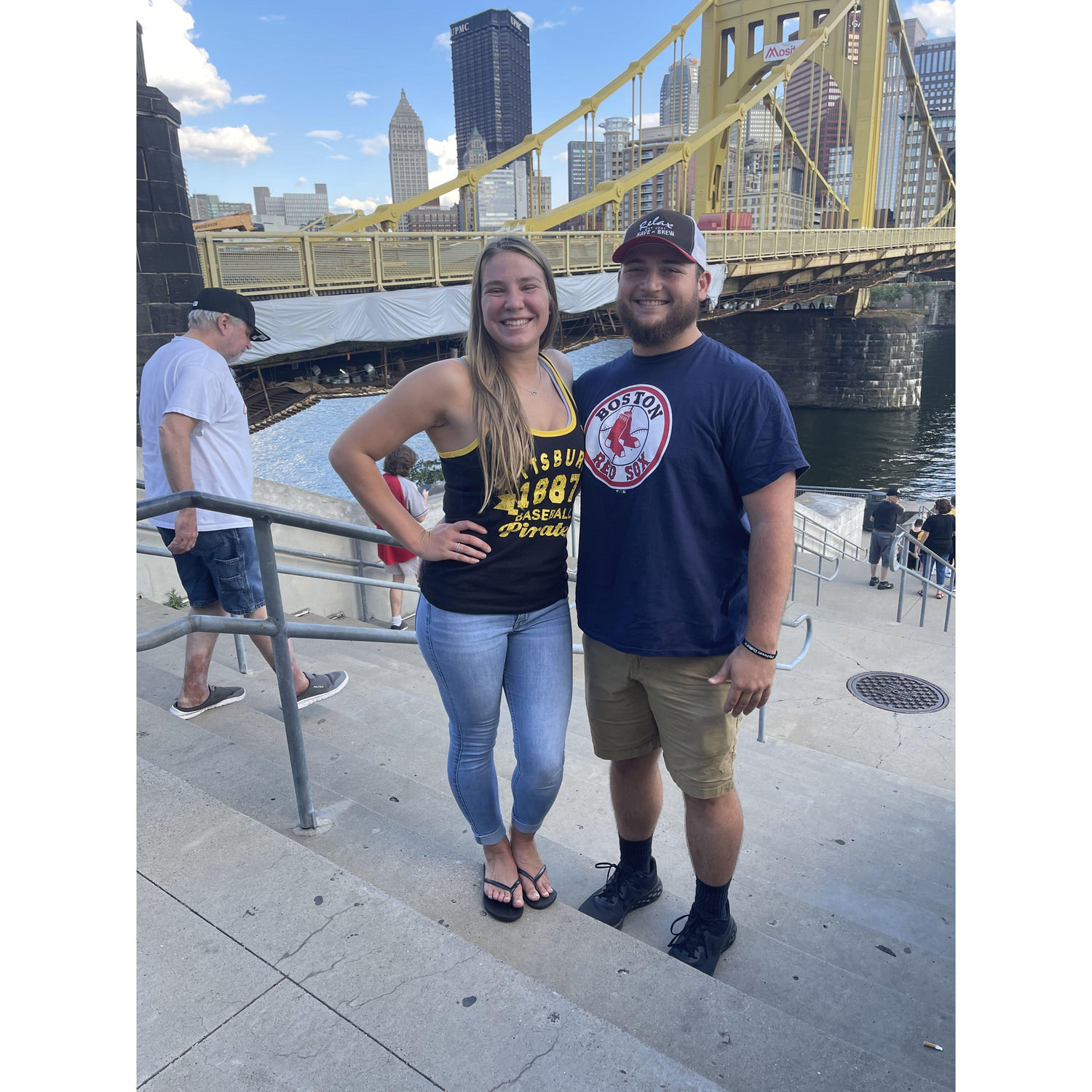 Our first Pirates game together