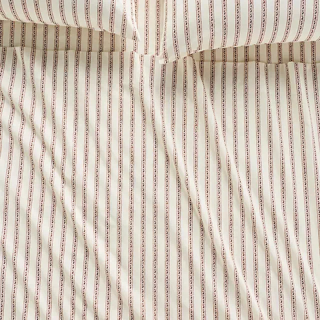 Organic Cotton Percale Printed Sheet Set