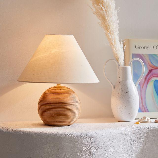 Angelo Rattan Table Lamp