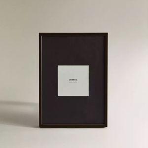 COLOURED METAL EDGE PHOTO FRAME