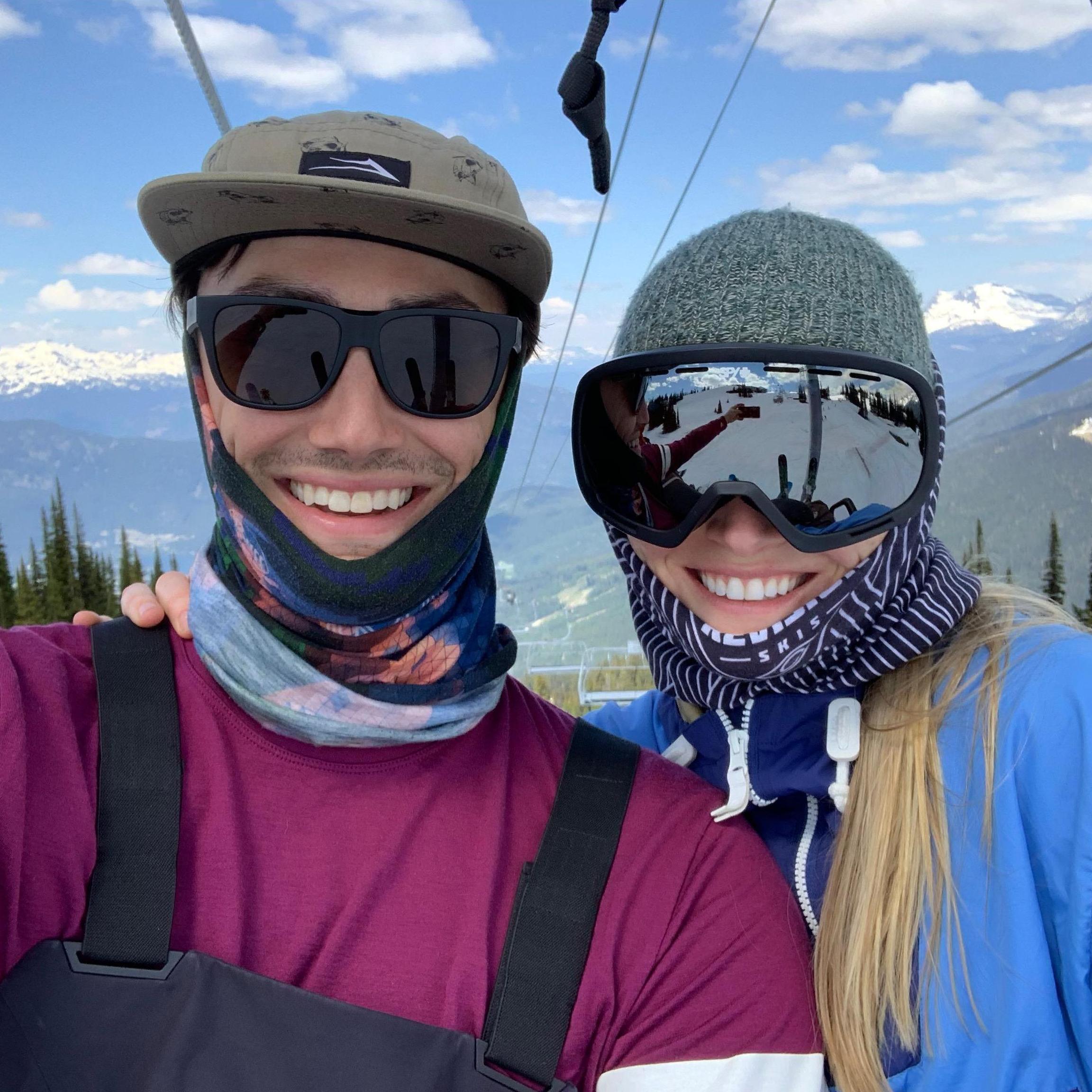 Spring skiing in Whistler, one of our favourite places // May 2018