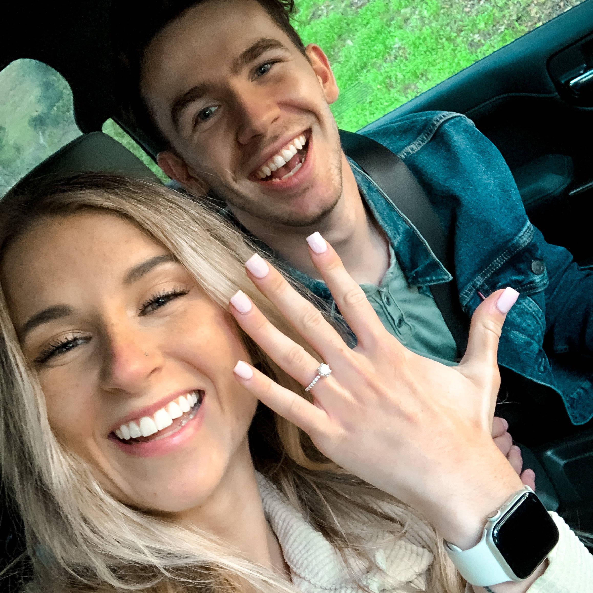 WE ARE ENGAGED !!! <3