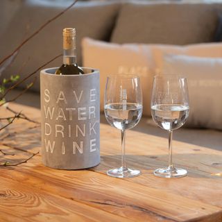 Save Water Drink Wine Bottle Cooler