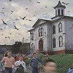 Schoolhouse from Hitchcock's "The Birds"
