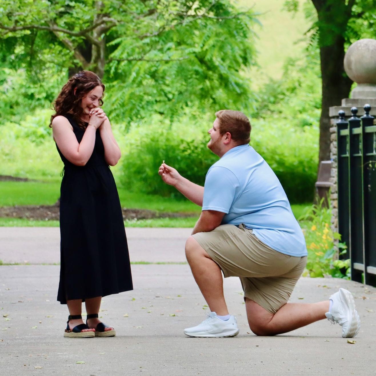She said, "YES!"