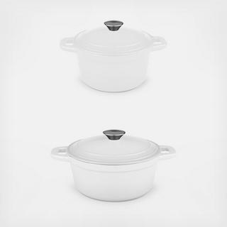 Neo Cast Iron Stockpot Set, 4-Piece