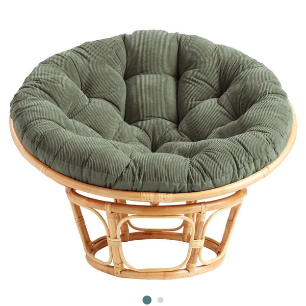 Corduroy Papasan Chair Cushion - World Market