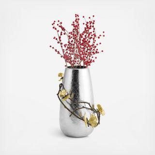 Butterfly Ginkgo Vase