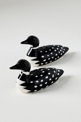 Loon Salt & Pepper Shakers
