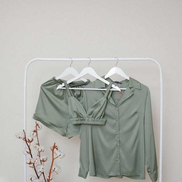 Pajama Silk Bridesmaids Pajama Set , Bridesmaid Pajama, Bridesmaid, Bridal, Custom gift for her, Christmas gifts for her, 3 piece satin set