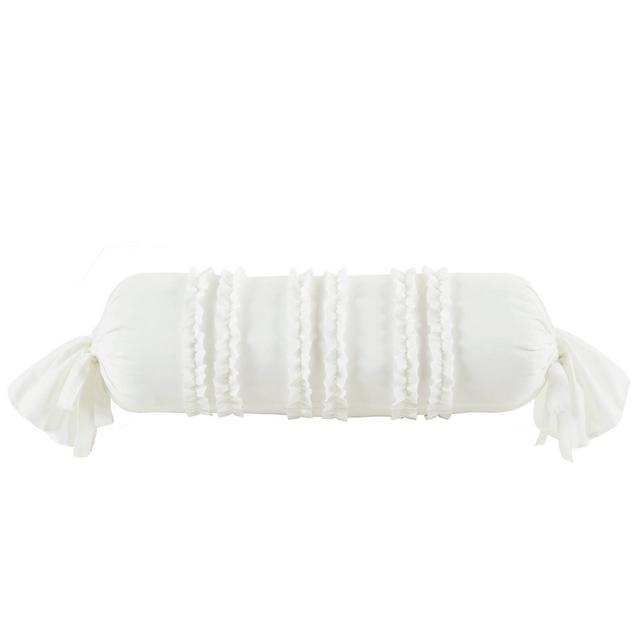 Armoire Collection Oversized Bolster Ruffle Pillow