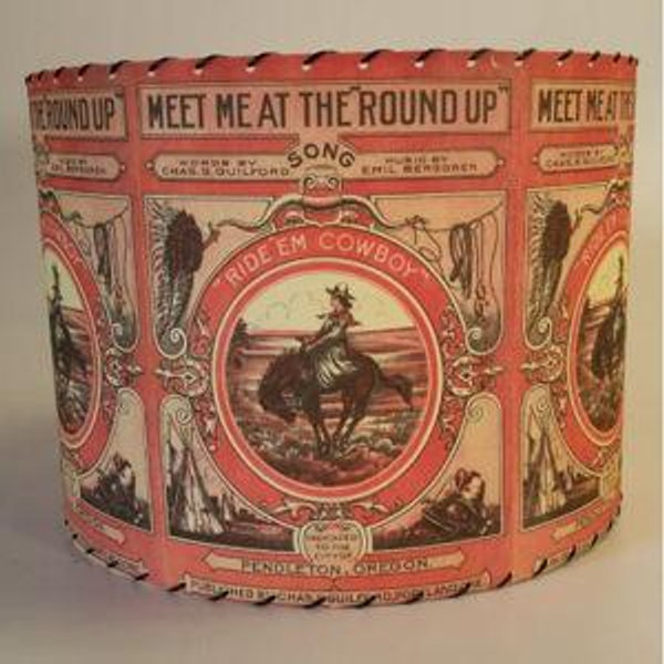 Meet Me At The Roundup Lampshade