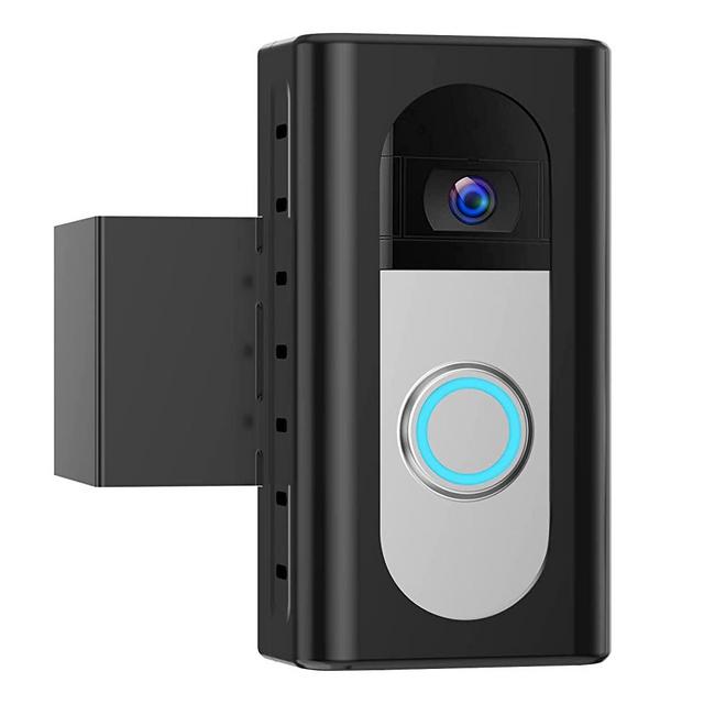 ODSD Anti-Theft Video Doorbell Mount Compatible with Video Doorbell 1, 2, 3, 3 Plus, 4, Adjustable Angle Mounting Cover Bracket for Home Apartment Renters Door