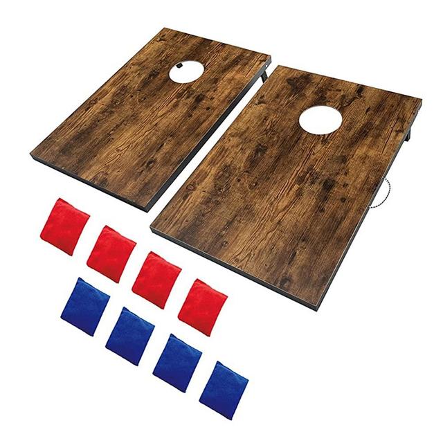 Cometoss Cornhole Outdoor Game,Yard Games-Includes 2 MDF Wood Boards 35.4x23.6 Inch,8 12 Ounce Corn Hole Bean Bag Cornhole Set.