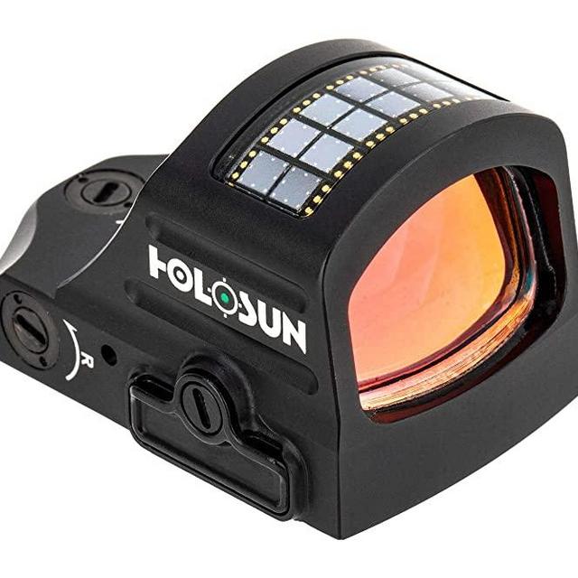 HOLOSUN HE507C-GR-X2 Green Dot Reflex Sight, ACSS Vulcan Reticle, Black, HS507C-GR-X2-ACSS
