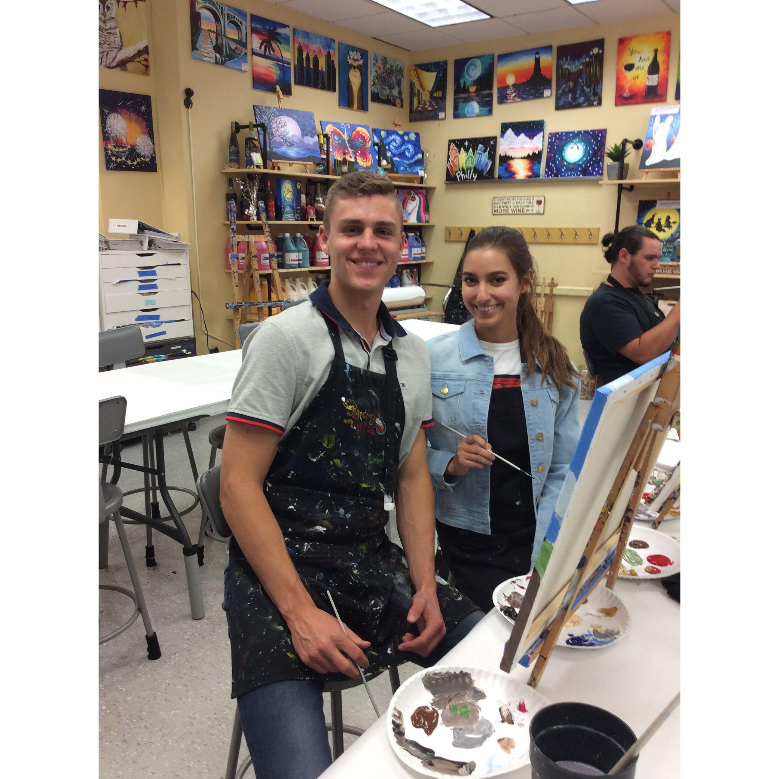 Painting with a twist 9.27.2019