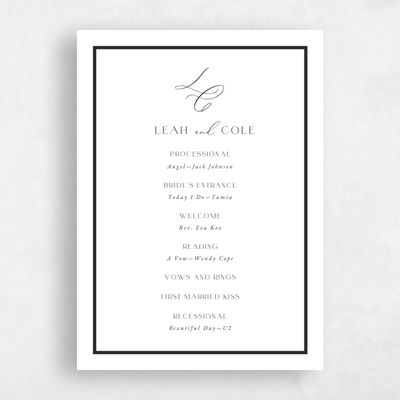 White Wedding Program - Artvin