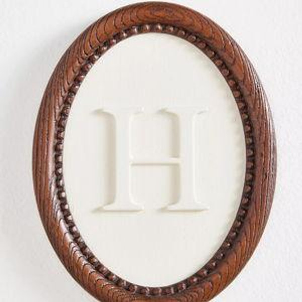 Emery Wood Monogram Gallery Wall Charm