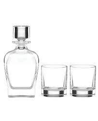Lenox Tuscany Classics 3-Piece Whiskey Set, 5.55 LB, Clear