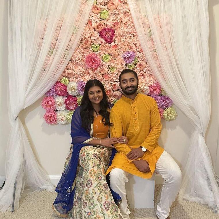 Nikita & Sriram's Haldi in VA- 10/08/22