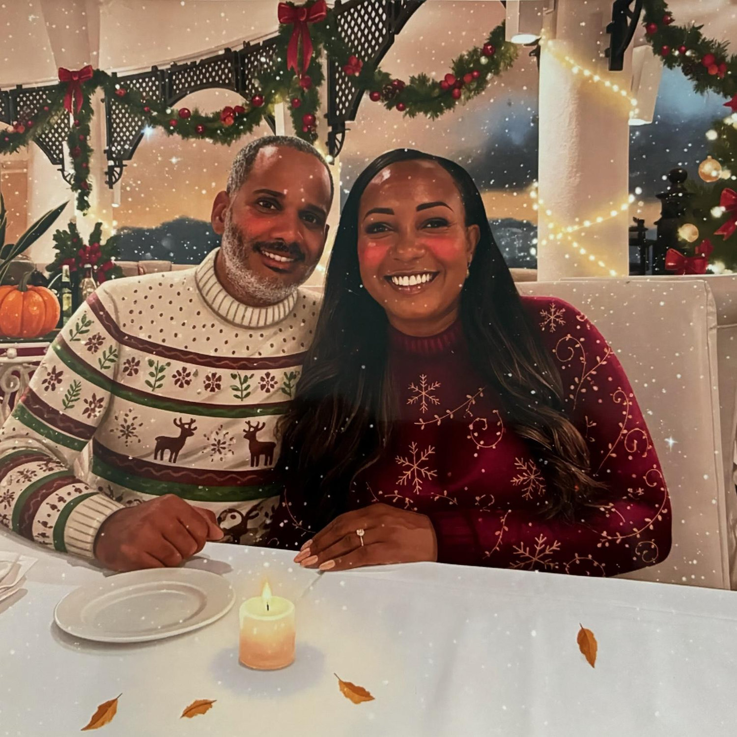 Our silly Christmas photo!