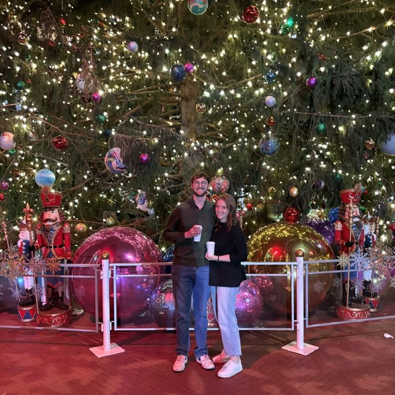 Our first Christmas together in Ft. Worth!