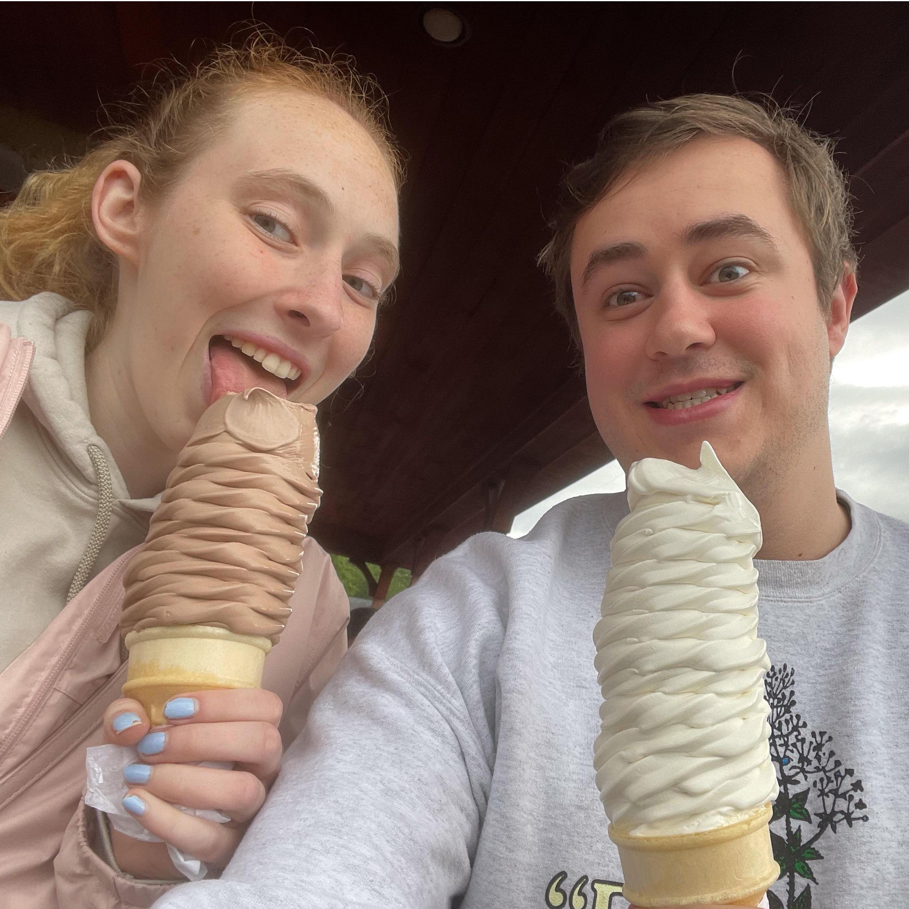 Summer 2023 - Best soft serve ever at Martha's in Lake George