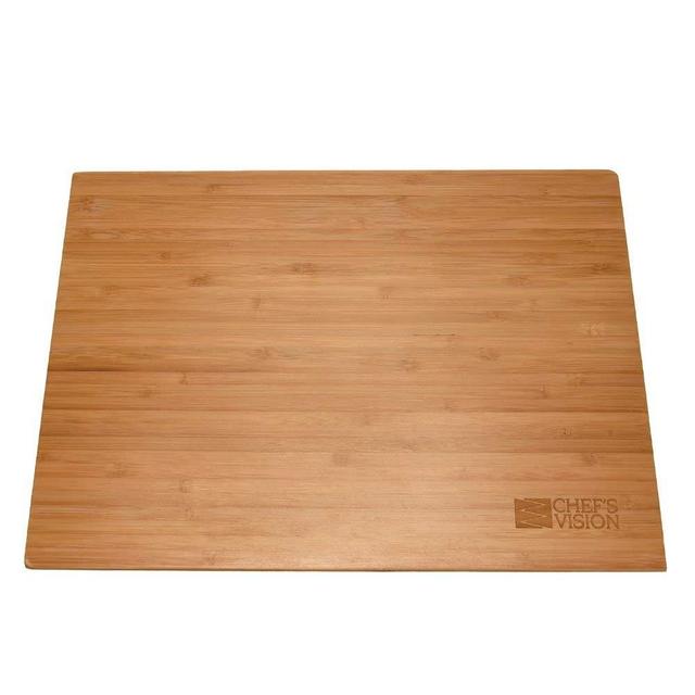 Bamboo Magnetic Kitchen Knife Block - BEHOLD by Chef's Vision - Free Standing Knife Set Holder - Stylish Kitchen Knife Display - Ideal For Color Knives - Magnetic Stand For Beautiful Kitchen Décor