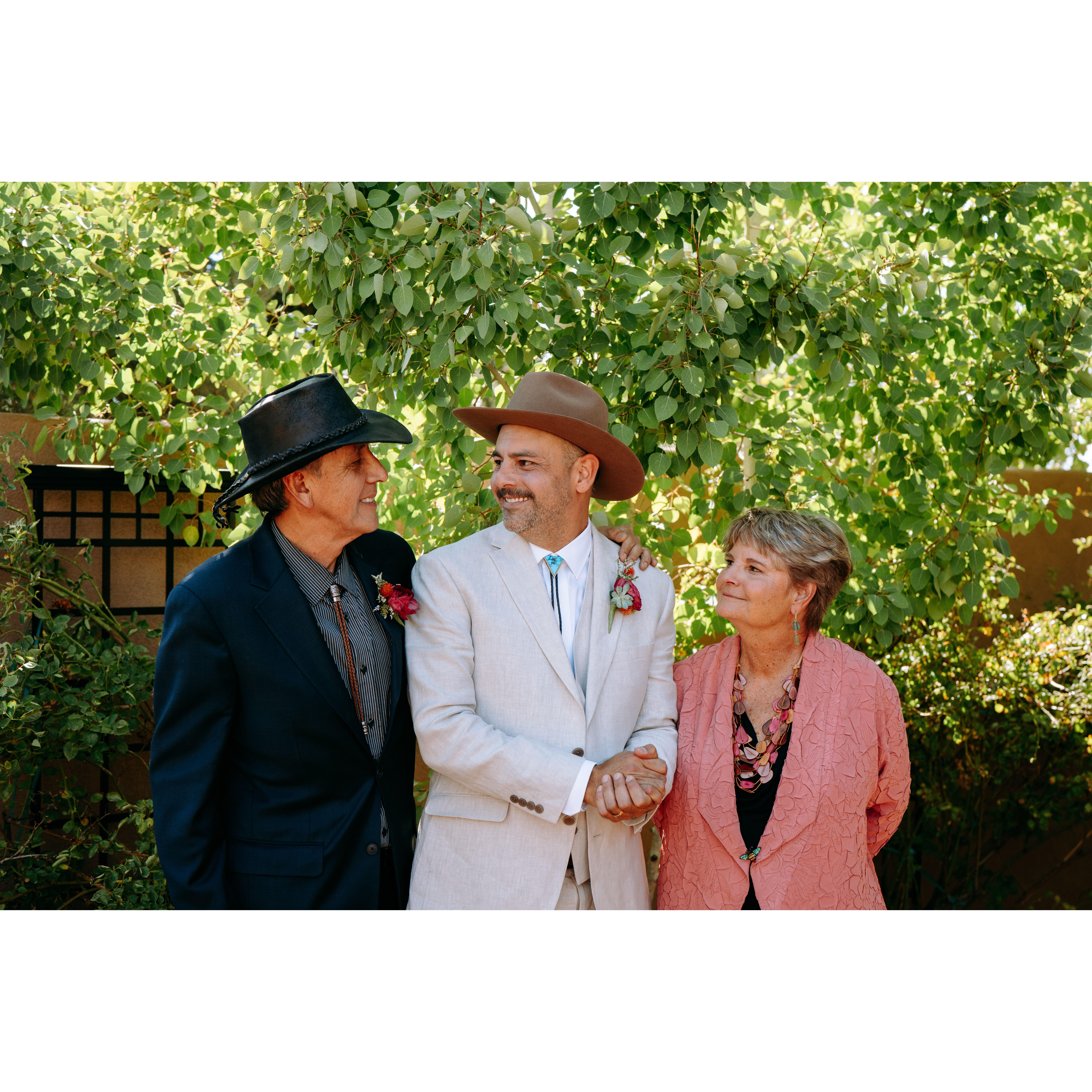 Ric, Shae and Carol (Shae's parents)