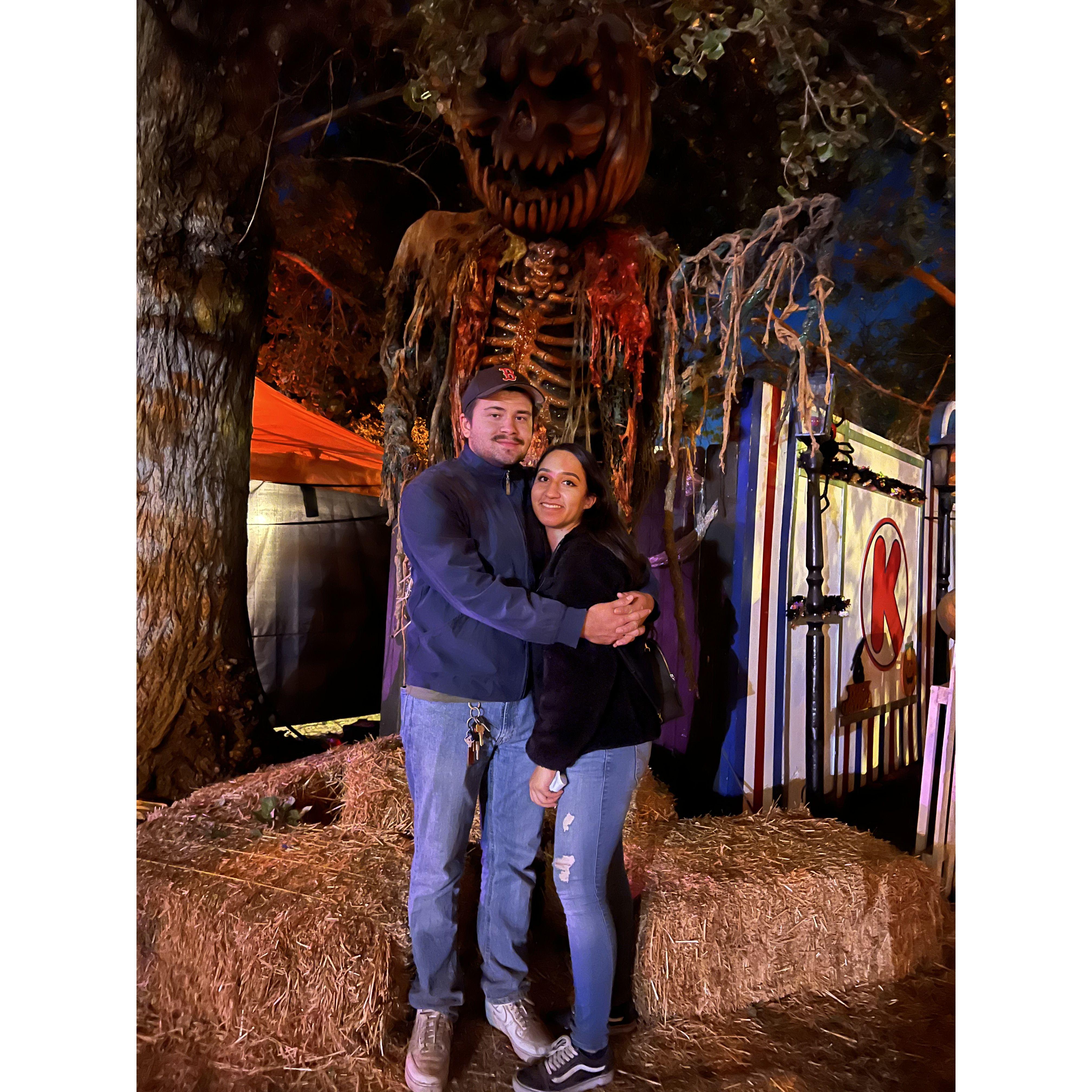 Haunted hayride