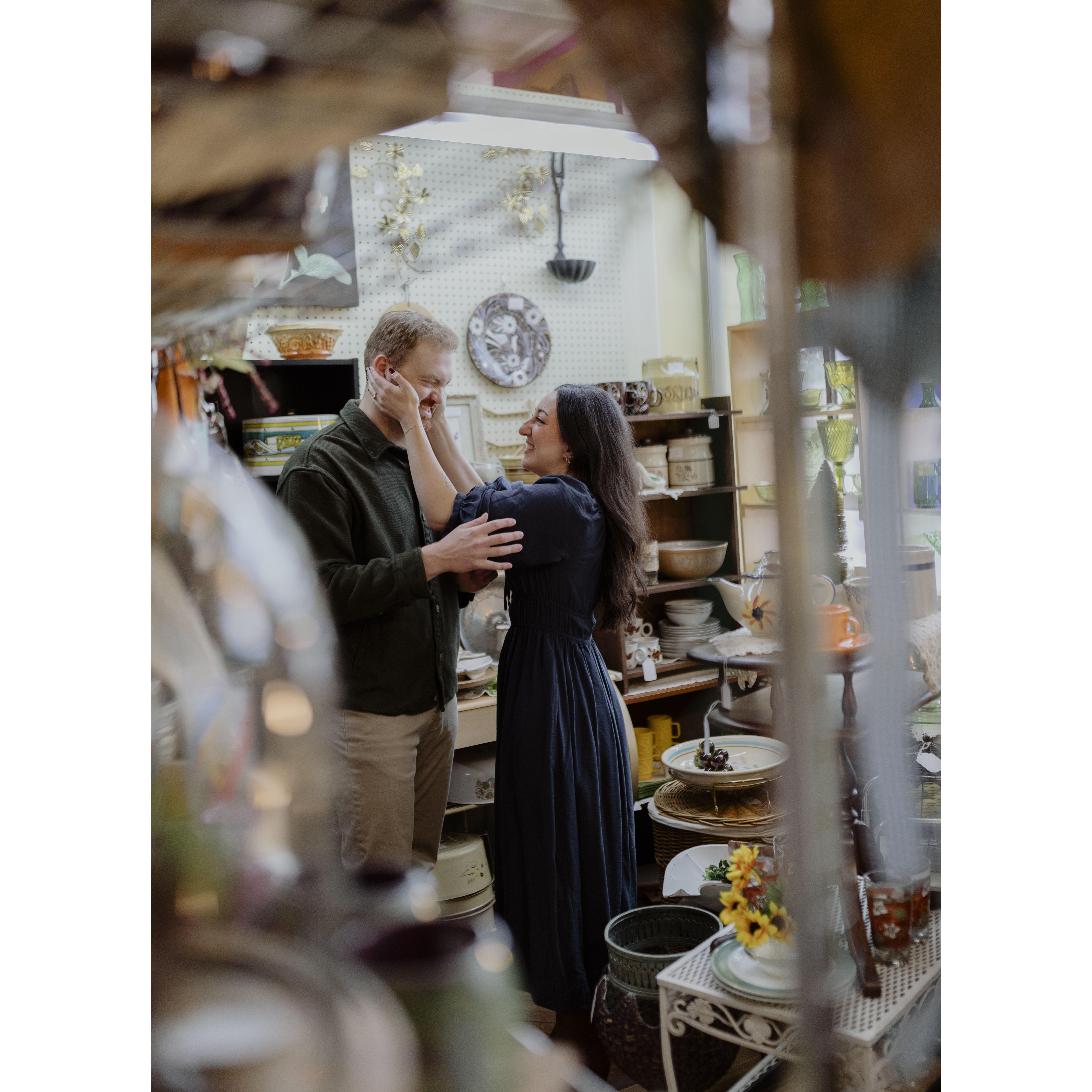 Engagement session.