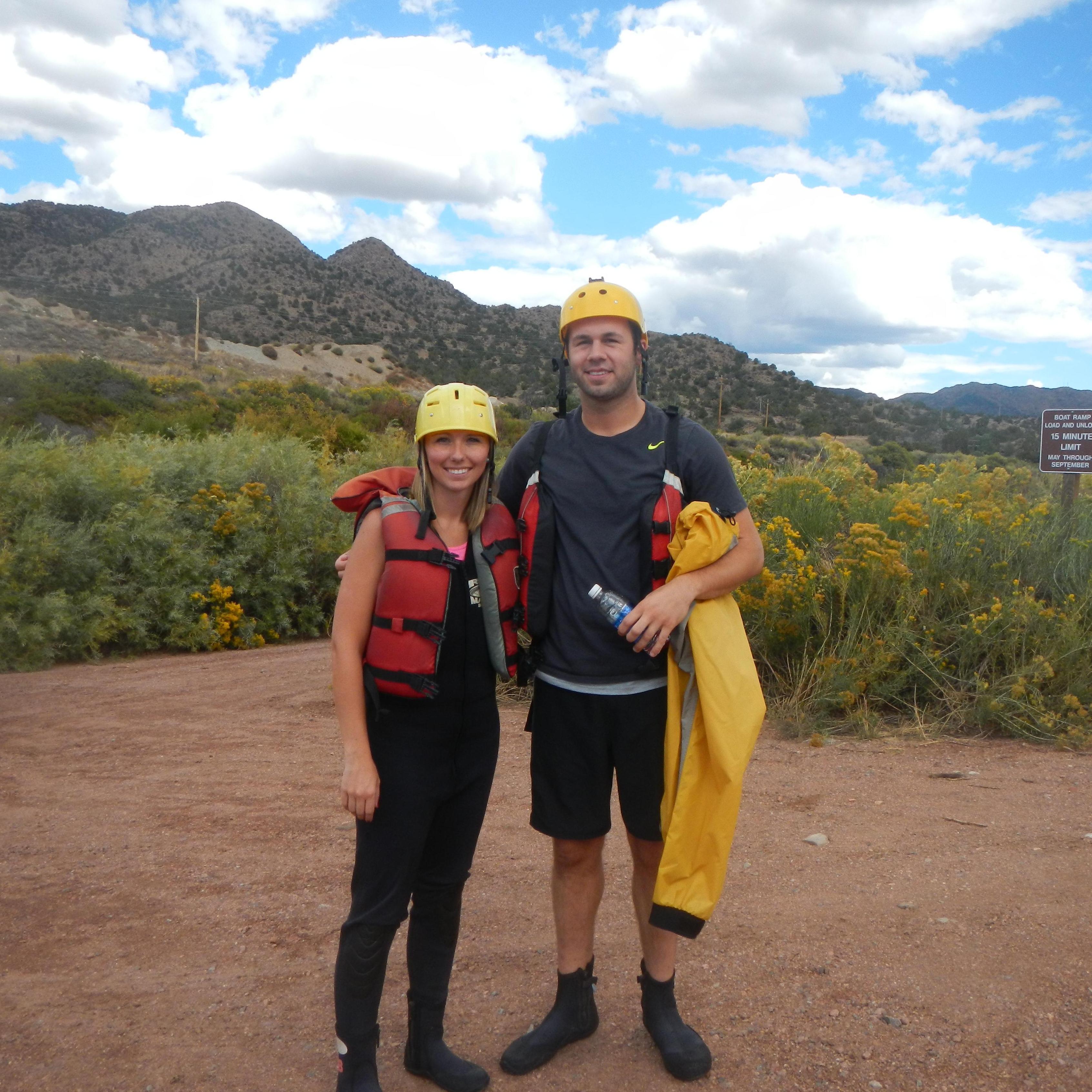 White water rafting in Colorado
Oct. 2016