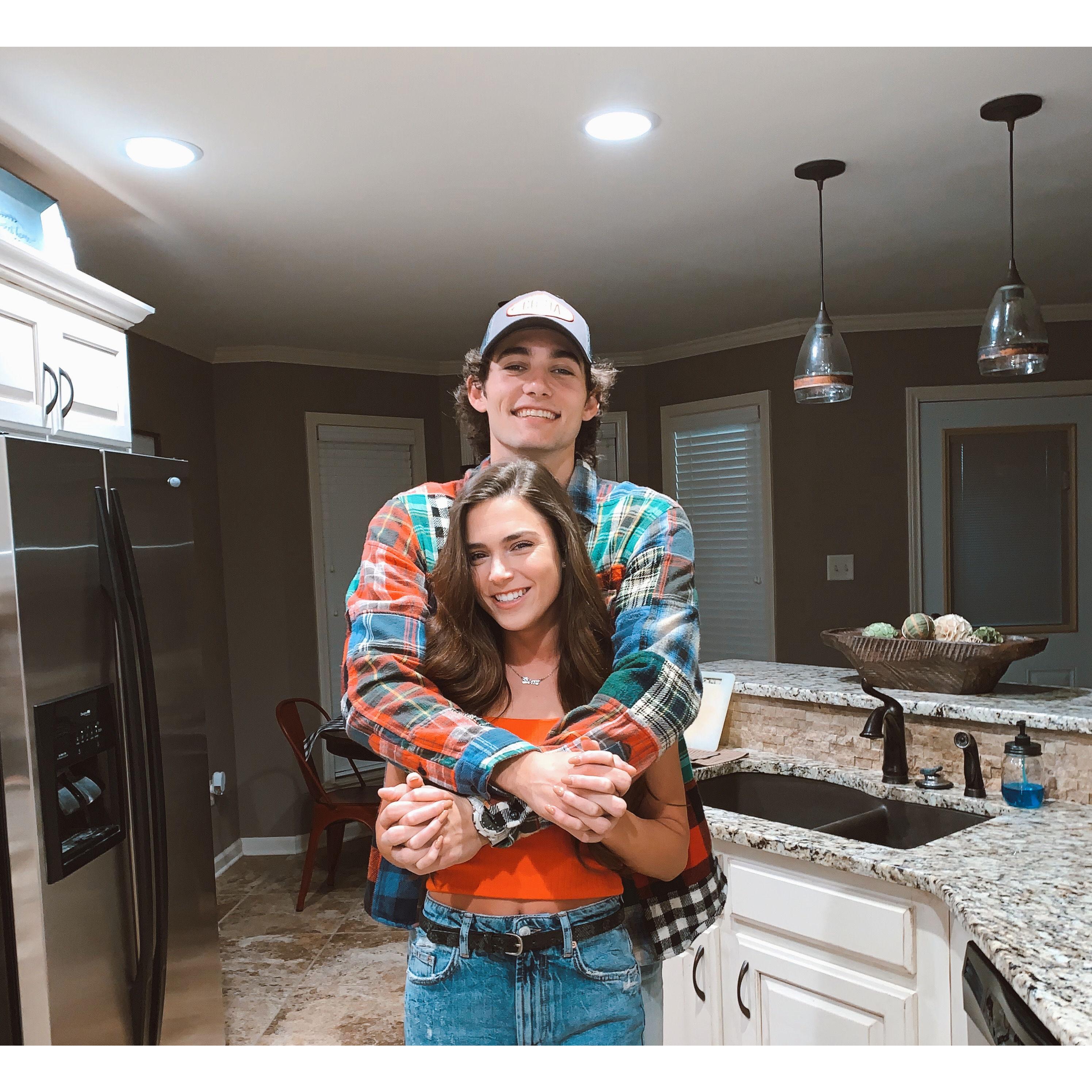 Celebrating our one year dating anniversary