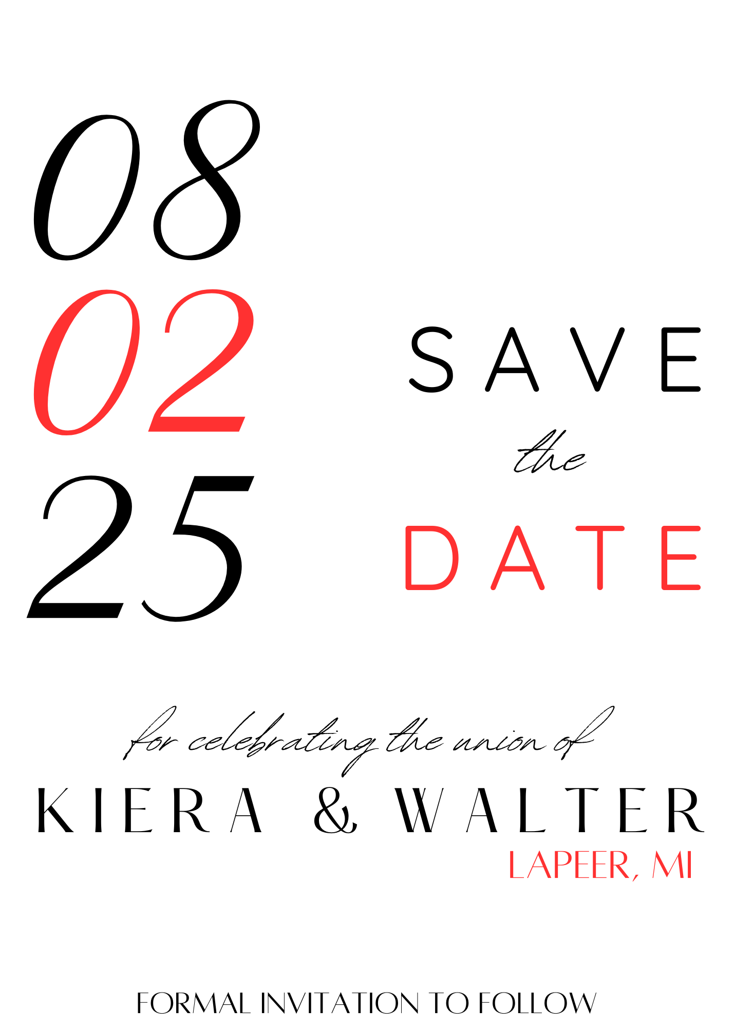 The Wedding Website of LaKiera Duncan and Walter Broecker