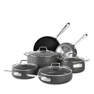 All-Clad - Hard Anodized Nonstick 10-Piece Cookware Set