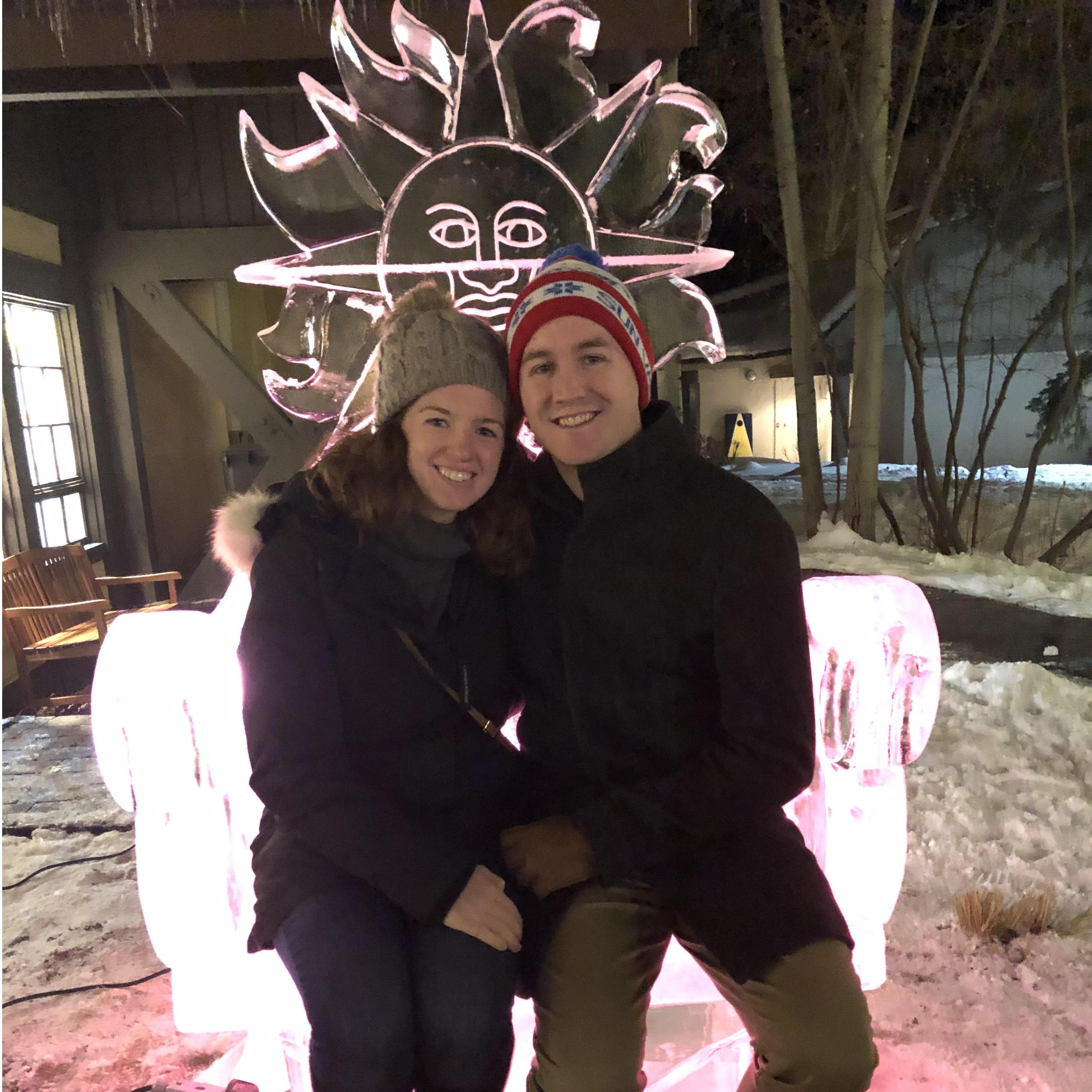 At Sun Valley Lodge Christmas 2018