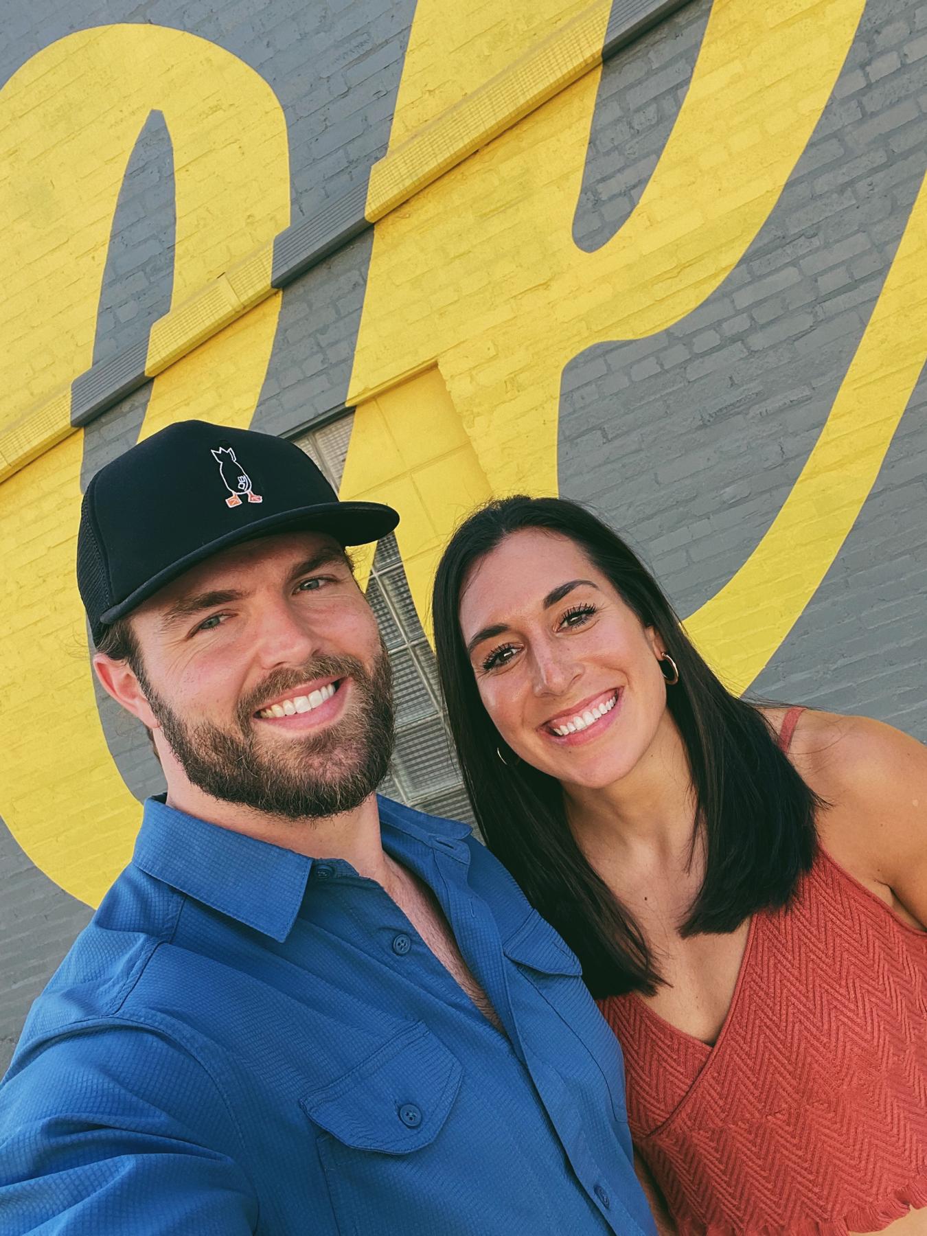 This is our first picture together after our first date!