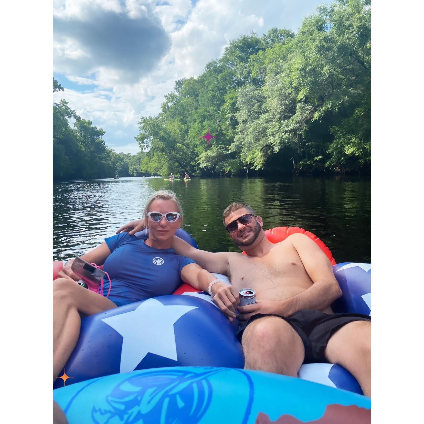 Florida camping and tubing trip