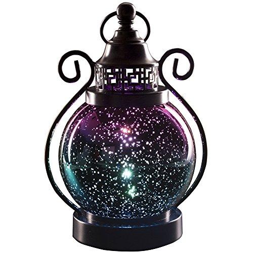 Valery Madelyn Decorative Candle Lanterns, Mercury Glass Sphere Light, Timer Function, LED Tabletop Lamps, Battery Operated Hanging Lantern for Indoor and Outdoor