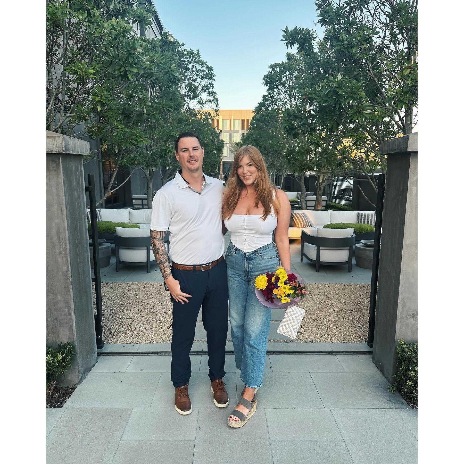 Ricky and his sister Savannah